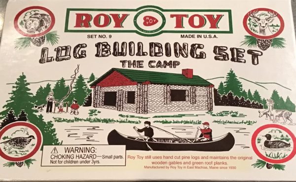 Roy Toy Log Building Set - The Camp